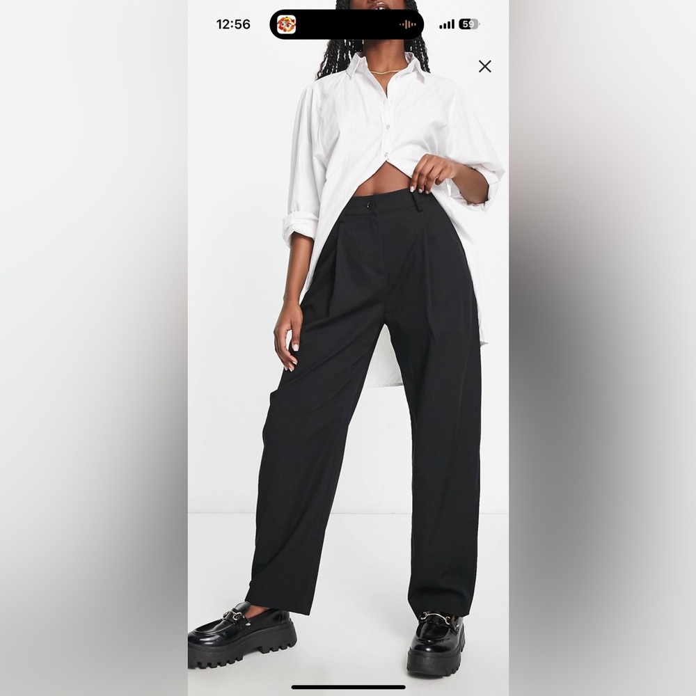Weekday ASOS Creased Club Women’s Trouser / Work Pant